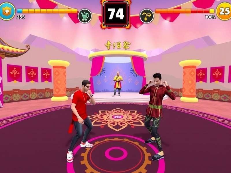 Lungi Dance Legend VR Gameplay Screenshot